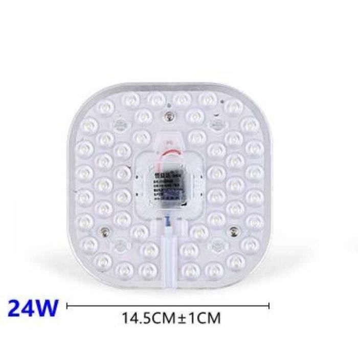 Module LED Panneau Plafonnier 220V – 12W/24W/36W – Blanc Chaud Ou Froid – À Remplacer