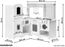 Cuisine Jouet En Bois XXXL Pour Enfants - 88x99x89 Cm - Avec Réfrigérateur, Four, Micro-ondes, évier - Accessoires Inclus - Dès 3 Ans - 2