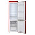 Réfrigérateur combiné - FRIGELUX - CB255RRA++ - Rouge - 244L - Froid statique - Design vintage-1