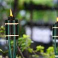 Torche de jardin en bambou en lot de 10 - 10045130-53-1