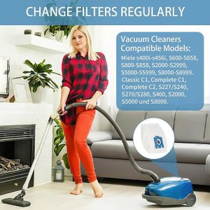 Vacuum Cleaner Aspirateur Avec Sac Miele Complete C3 Silence