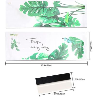 duoyif Autocollant Mural Plante Verte Sticker Tropicale, Sticker