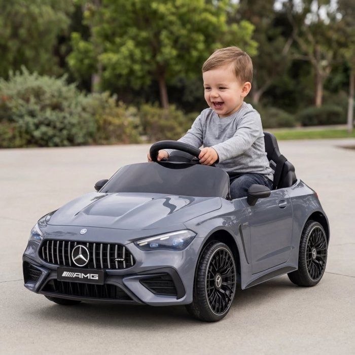 Voiture électrique enfant - Mercedes CLE53 AMG - Noir - 2x30W - Li-ion 108V 90 min