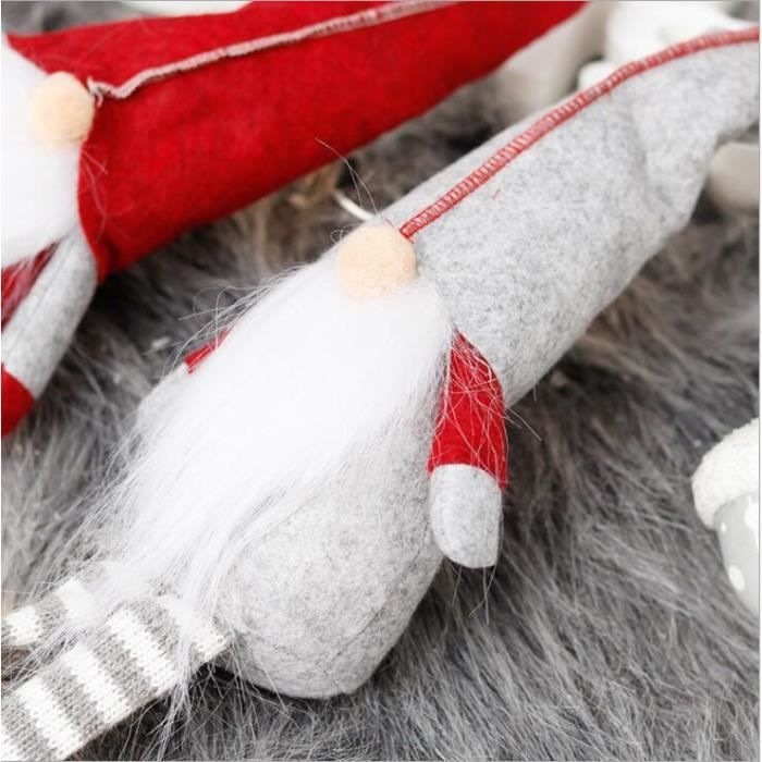 Gnome Noel - Lutin de Noel Suédois Peluche 50 cm de Haut