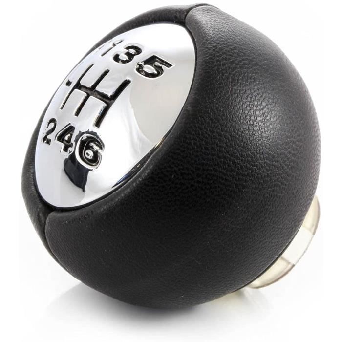 Pommeau Levier De Vitesse 6 Vitesses Cuir Pour Saab 9-3 2003-2012 - Style Sport
