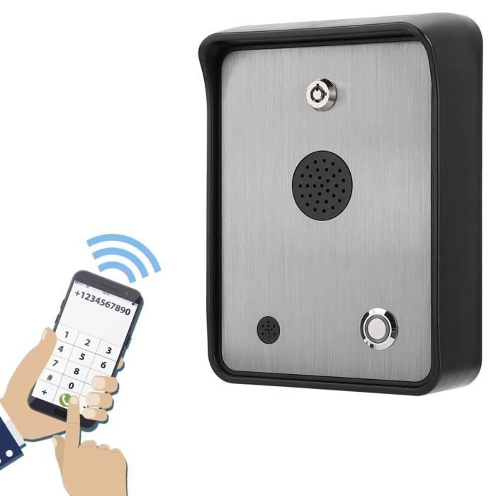 Trousse Interphone Pour 2 Familles - Ouvre-porte Avec Grille Et Deux Cornets - Besson Luc