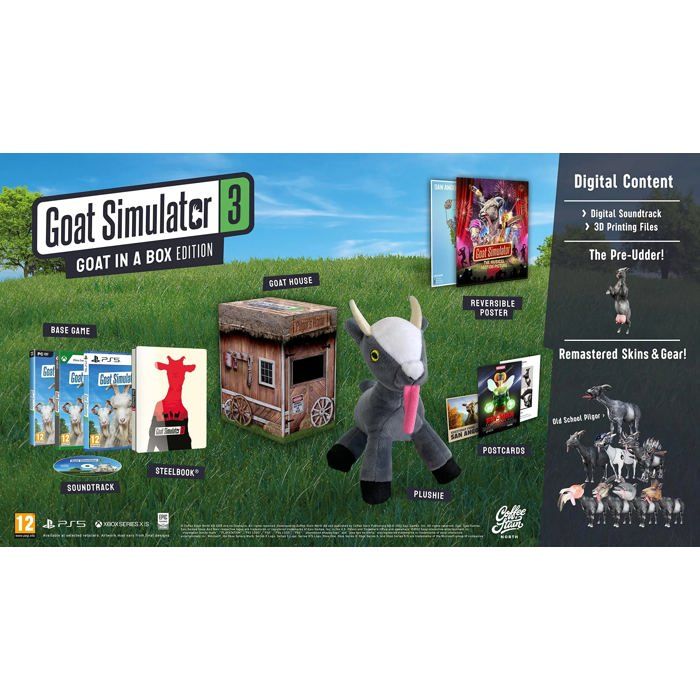 Jeu vidéo - KOCH MEDIA - Goat Simulator 3 - PS5 - Édition en boîte