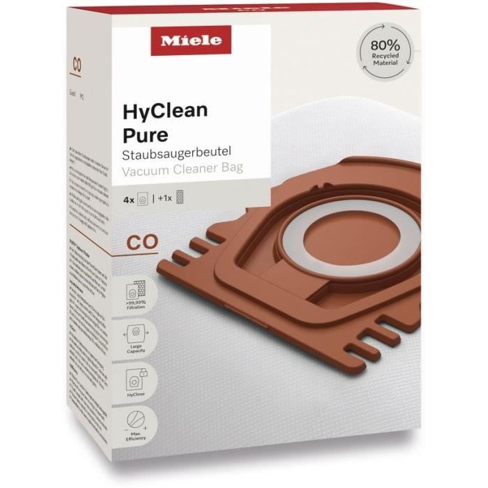 Lot De 20 Sacs Aspirateur 5 Couches Pour Miele - Compatible Swirl M40-M55 Et Modèles G/N