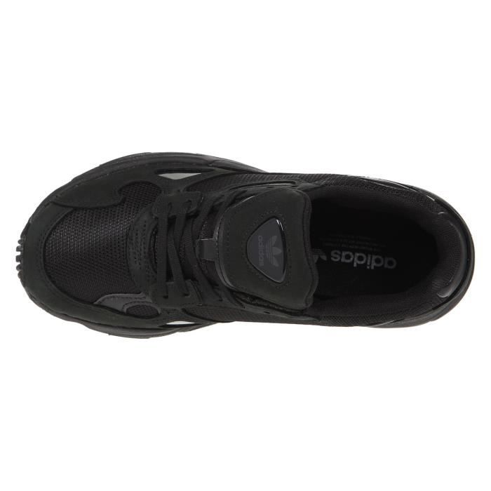 Baskets ADIDAS ORIGINALS FALCON Femme Noir Gris Dessus
