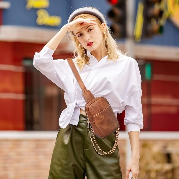 Telena Sling Bag Sac de poitrine Sac bandouli re pour femmes