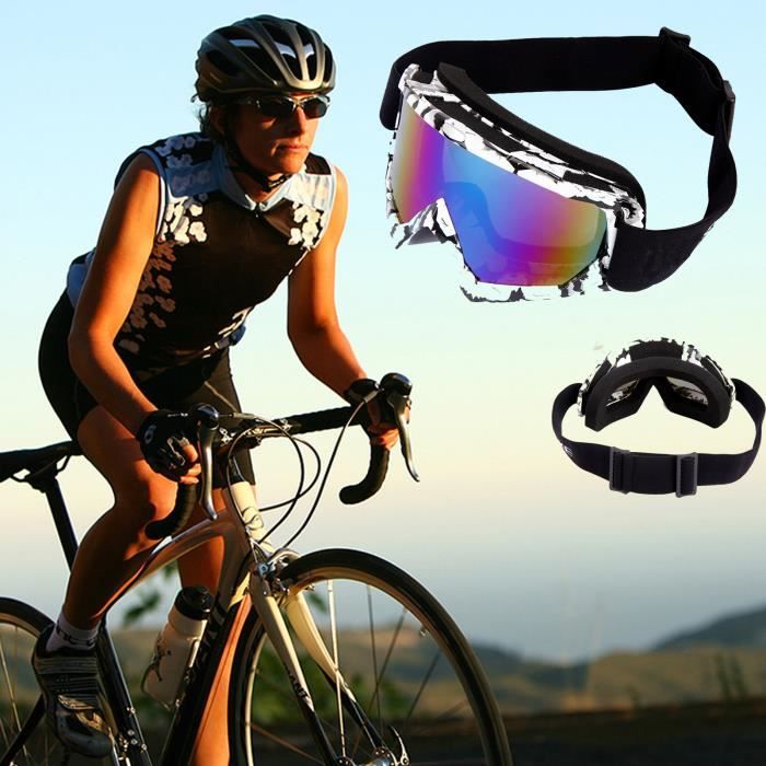 WJL-Lunettes de soleil de motocross pour homme, masque de protection  coupe-vent, lunettes de course tout-terrain, ski, cyclisme, moto, VTT,  sport - AliExpress