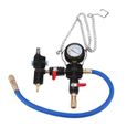 Drfeify changeur d'antigel d'eau de radiateur Kit d'outils de purge sous vide et de remplissage de liquide de refroidissement de-2