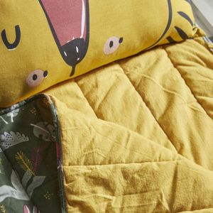 Sac De Couchage Enfant Dinosaures - Polyester, Zip, Lavable Machine - Taille Standard