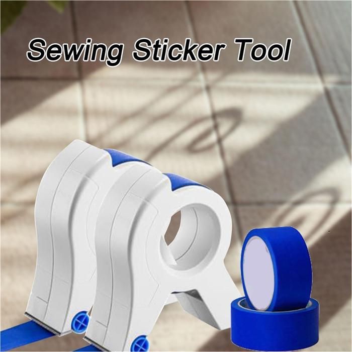 1 Rouleau De Ruban De Masquage Blanc De 50M, Ruban De