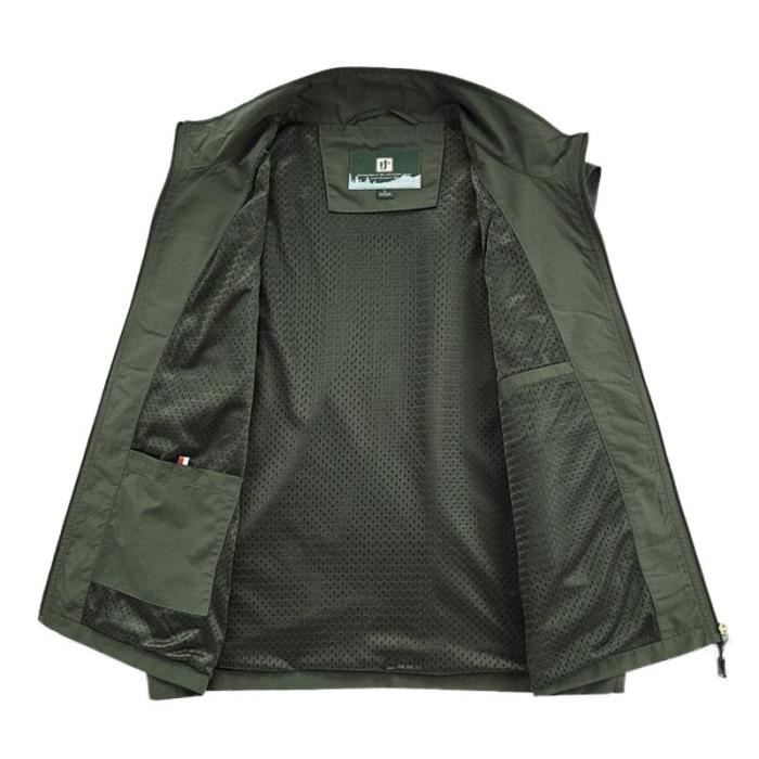 Gilet D'extérieur Baggy Léger Pour Homme - Gilet De Pêche Fin - Avec