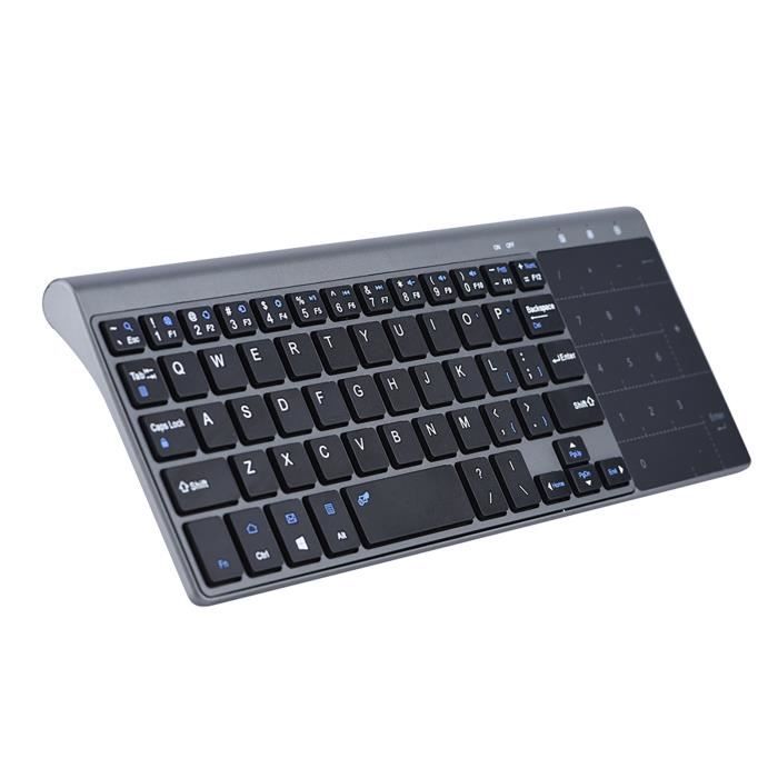 Clavier Sans Fil Medion MD 40287 - AZERTY Belge - PS/2+USB - Bleu - Occasion TB
