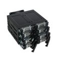Icy Dock ToughArmor MB508SP-B Backplane cage robuste 8 baies pour SSD / HDD 2,5” SATA / SAS, pour 2 baies externe 5.25”-3