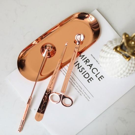 1 Ensemble Bougie Extincteur Meche Crochet Kit D Extinction Tondeuse Pour Fete Mariage Meuble Etagere Cdiscount Maison