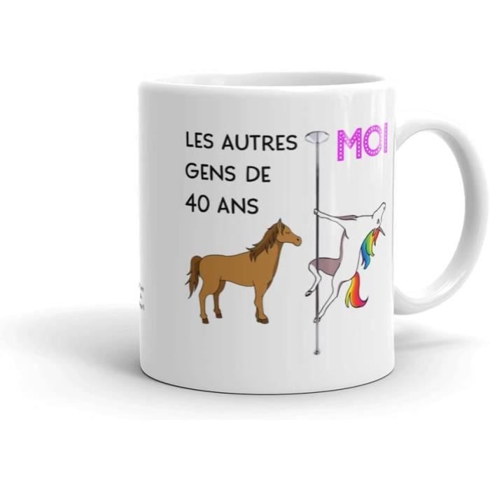 EXIGENT Tasse à Café Et Thé Amusante à Collectionner 414 Ml