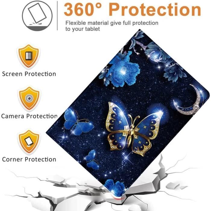 Coque Samsung Galaxy Tab S7 FE Résistante Support Pliable