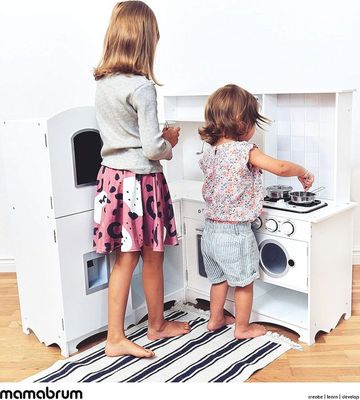 Marchand De Glace Enfant Glacière En Bois Pour Enfants, Magasin De Glace, Jouet En Bois Pour Enfants, Accessoires De Cuisine Mini Frigo Jouet