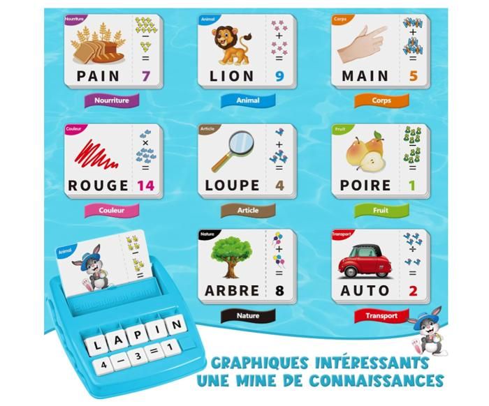Joozmui Juguetes Educativos Niños 3-8 Años Regalo Niña Juegos para Aprender a Leer Juguetes