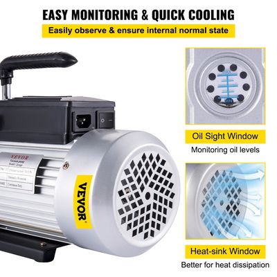 Mini Pompe à Vide Sans Huile DC12V 42W -85kPa 40L/min - Pompe Vide Haute Performance Pour Labo, Emballage & Automatisation