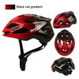 Noir rouge - RNOX-Casque de cyclisme ultraléger pour homme, moulé intégralement, Casco, VTT, moto, vélo, scoo-0