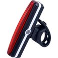 2 pièces vélos feu arrière USB charge vélo étanche COB lumière accessoires cyclisme équipement de Sport   ECLAIRAGE POUR CYCLE-0