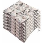 JORMFTTE Lot de 6 galettes de Chaise 40x40, Coussin décoratif Coussin Coussin de Chaise Coussins de Jardin, Polyester