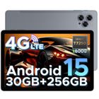 DOOGEE TAB G6 Tablette Tactile - Android 15, Écran 11" IPS 90Hz, 30GB+256GB (2TB), 8000mAh, Unisoc T7250, 4G LTE - Gris