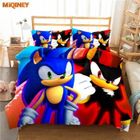 BRAND CLn-4021 Parure de lit Sonic pour enfants et adultes ensemble de literie tailles US Europe UK housse de couette Taille:200*200cm