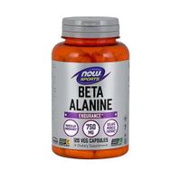 Bêta-alanine 750mg 120 cap Standard Now Foods Acides Amines - BCAA