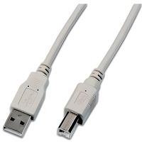 INECK® 3M Cable pour Imprimante USB (AB) 3 Mètres - 480Mbps- Pour Epson, HP, Canon, Lexmark, Kodak, Brother, Deskjet, Workforce,
