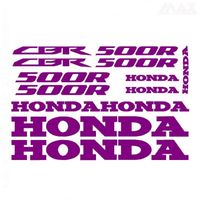 11 stickers CBR500R – BORDEAU – sticker HONDA CBR 500 R - HON444