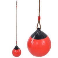 Balançoire gonflable à balle SALALIS - Siège de balançoire rouge 29cm - Convient pour intérieur et extérieur