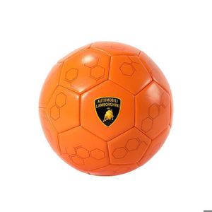 BALLON DE FOOTBALL Ballon de Football Lamborghini Orange Taille 5