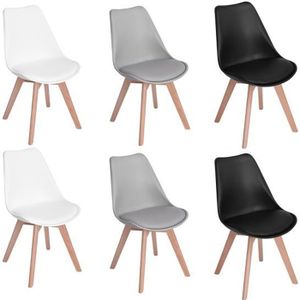 Chaise design blanche - Lily - DESIGNETSAMAISON - Plastique - Blanc -  Contemporain - Design
