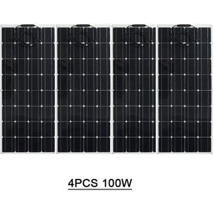 KIT PHOTOVOLTAIQUE Panneau solaire Flexible 300w 200w 100w ETFE PET, 