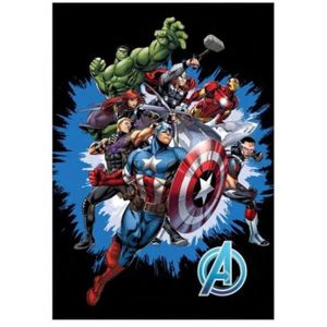 COUVERTURE - PLAID Avengers Marvel  Plaid-Couverture polaire 100X140 