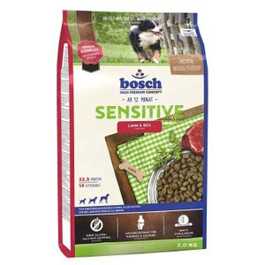 CROQUETTES Bosch Sensitive Croquette Agneau-Riz pour Chien Adulte 3 kg