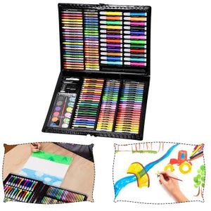 KIT DE DESSIN HENGMEI 168 pièces ensemble de crayons de couleur 