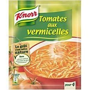 SOUPE EN SACHET Knorr Soupe de tomates aux vermicelles 4 assiettes