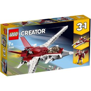 ASSEMBLAGE CONSTRUCTION LEGO® Creator 3-en-1 31086 - L'avion futuriste- Je