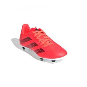 CHAUSSURES DE RUGBY CRAMPONS VISSÉS RUGBY JUNIOR SG ROUGE - ADIDAS