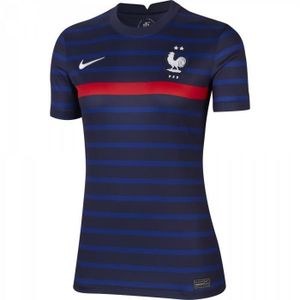 MAILLOT DE FOOTBALL - T-SHIRT DE FOOTBALL - POLO DE FOOTBALL MAILLOT FFF FRANCE FEMME DOMICILE BLEU