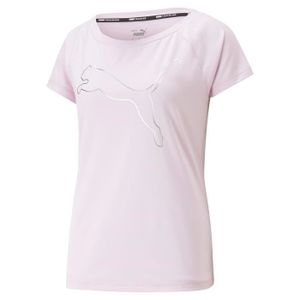 T-SHIRT MAILLOT DE SPORT T Shirt De Sport - PUMA - Training Fitness - Femme - Rose