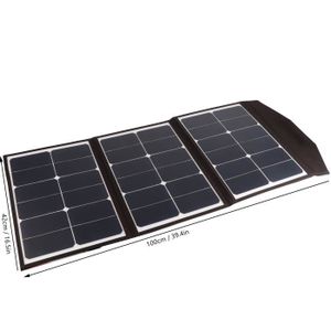 KIT PHOTOVOLTAIQUE Qiilu Kit de panneau solaire Panneau solaire 90W, 