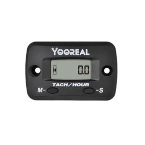 COMPTEUR Yooreal Compteur horaire et tachymètre d'entretien