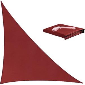 VOILE D'OMBRAGE Voile D'Ombrage Triangulaire 4 X 4 X 5.7 M,Rouge R